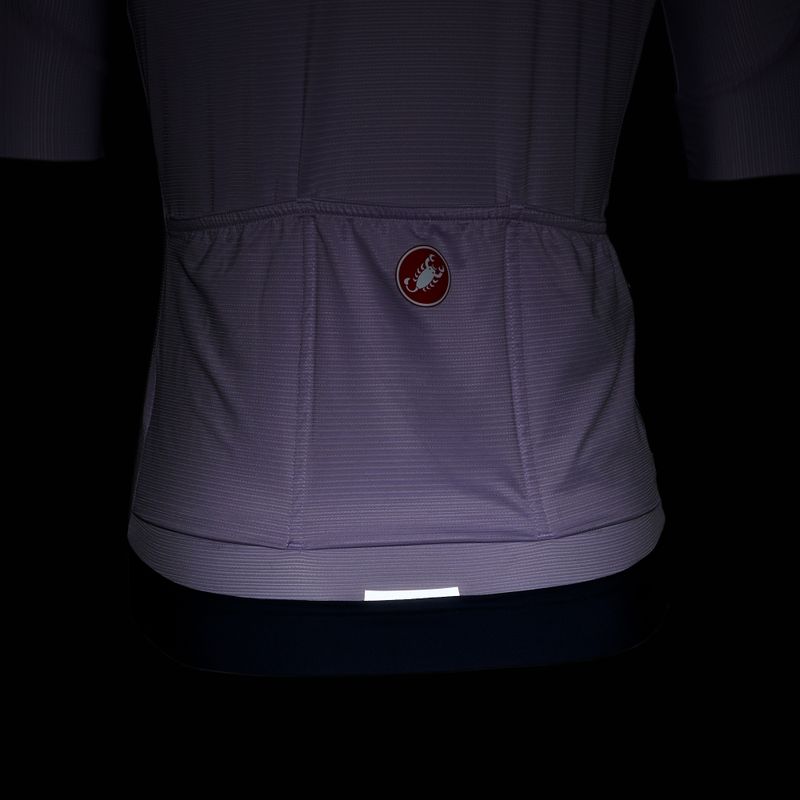 Women's cycling jersey Castelli Espresso purple mist/ dark night shade 5