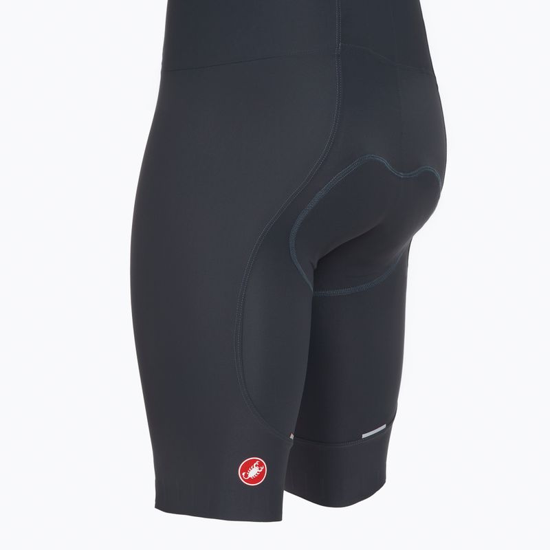 Men's Castelli Espresso twilight blue cycling shorts 3