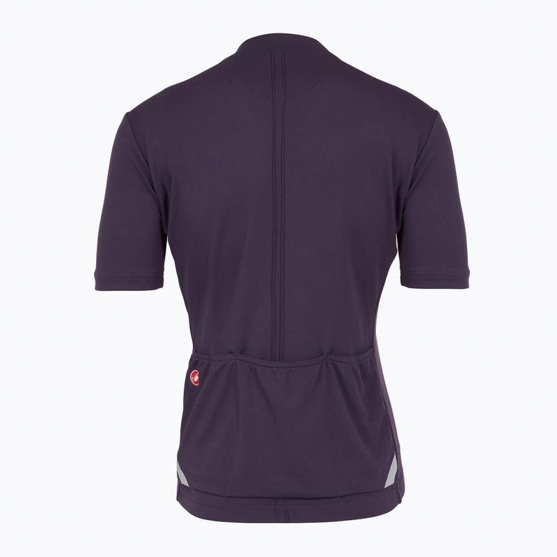 Women's cycling jersey Castelli Anima 4 night shade 2