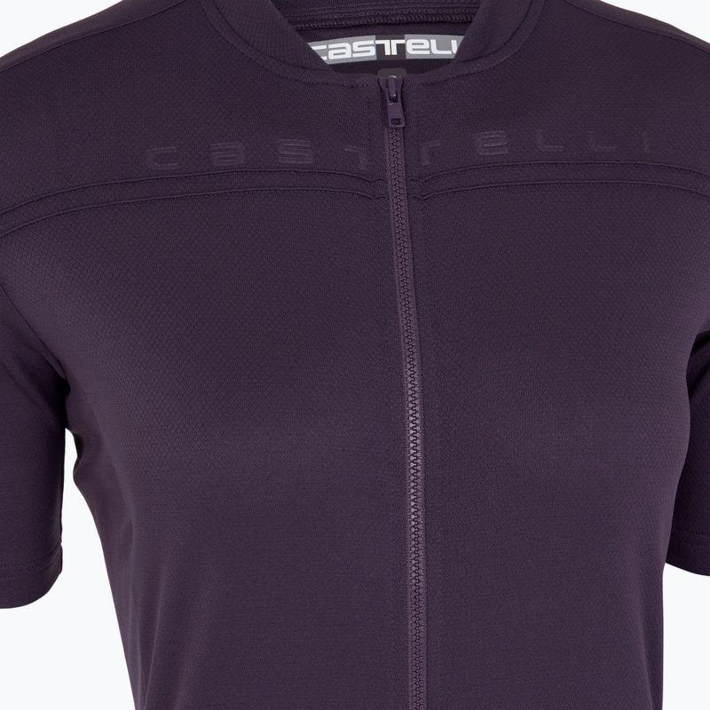 Women's cycling jersey Castelli Anima 4 night shade 3