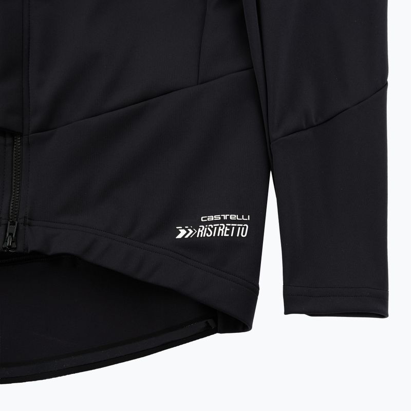 Men's cycling jacket Castelli Perfetto Air light black 7