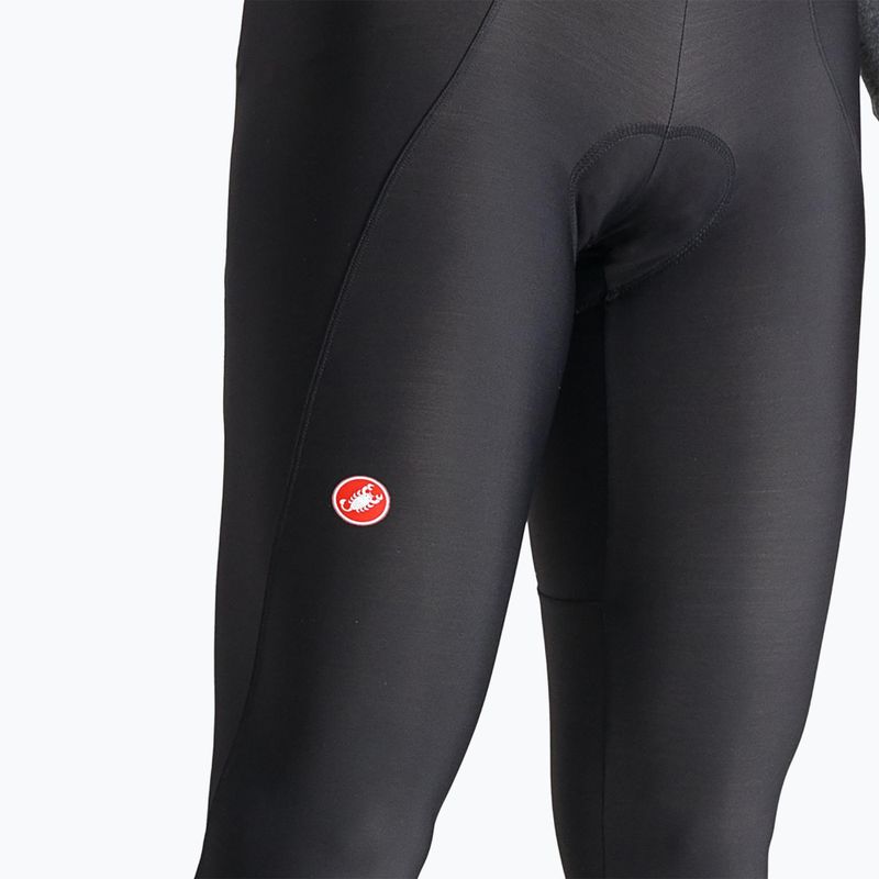 Men's cycling trousers Castelli Espresso black 5