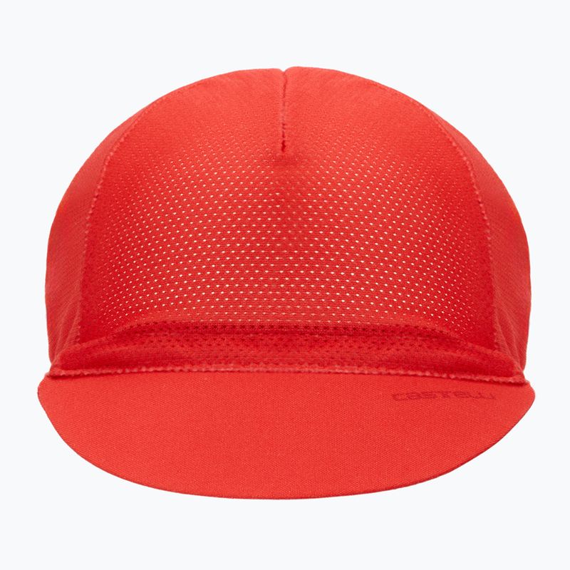 Castelli Espresso 2 Rich Red cycling cap 3
