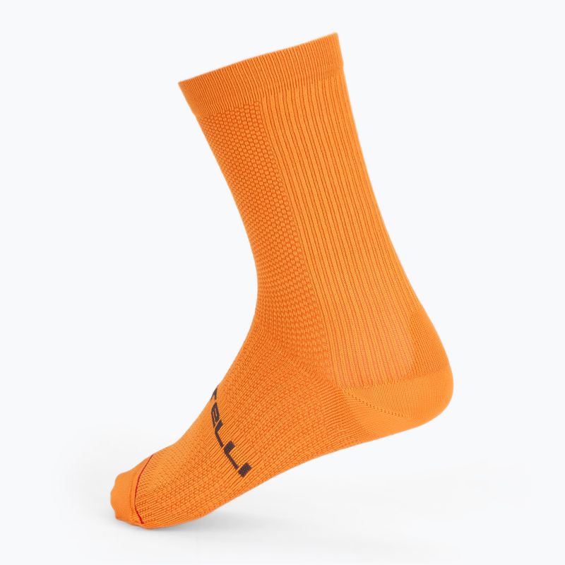 Men's socks Castelli Espresso 18 vivid orange 2