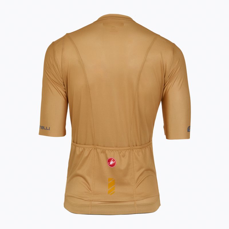 Women's cycling jersey Castelli Unlimited toffee 2