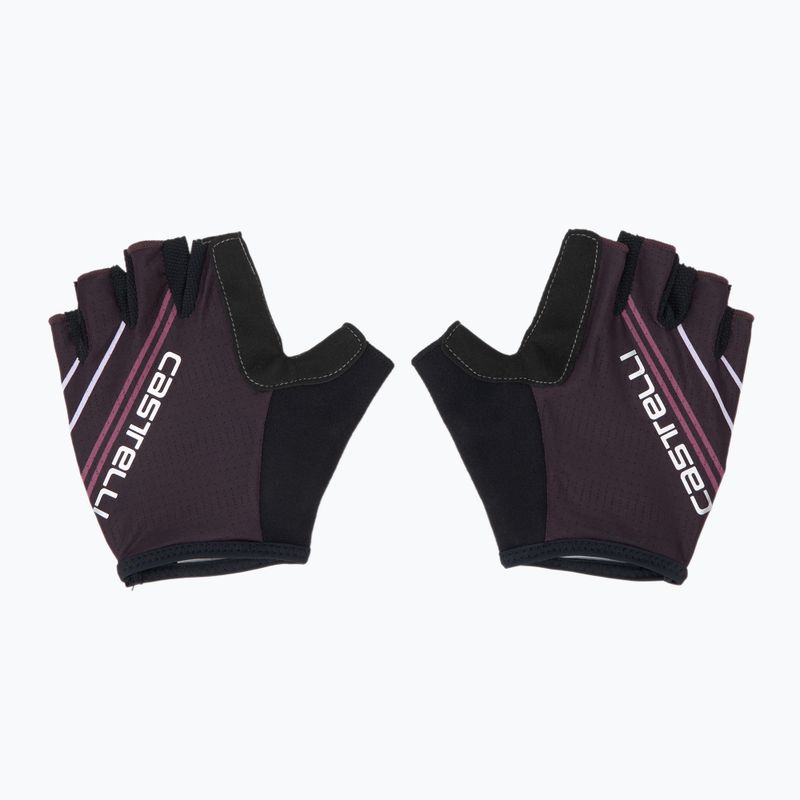 Women's cycling gloves Castelli Dolcissima 2 Dark night shade/deep purple/purple mist 2