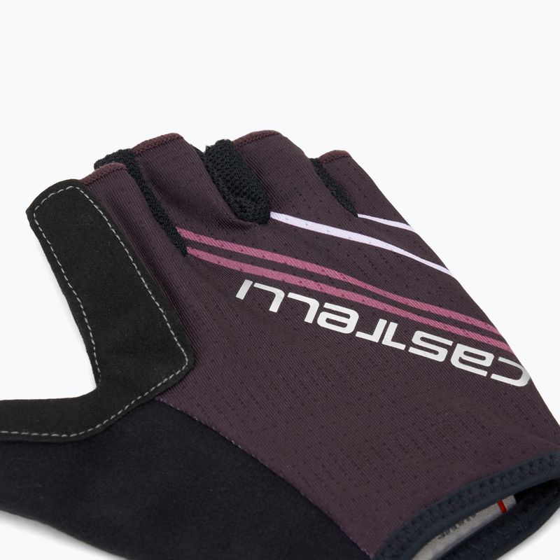Women's cycling gloves Castelli Dolcissima 2 Dark night shade/deep purple/purple mist 7