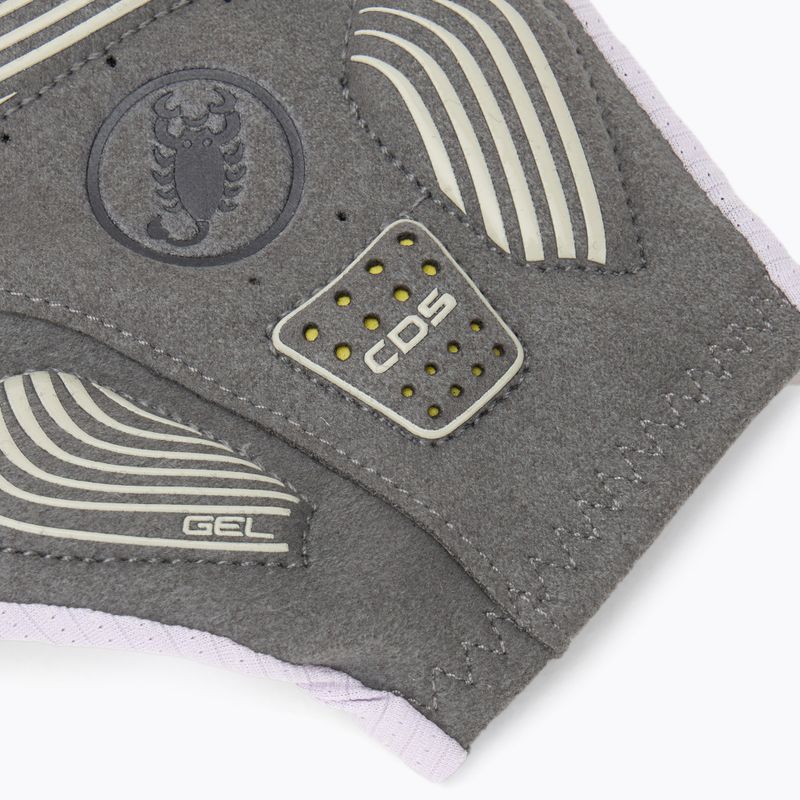Women's cycling gloves Castelli Espresso purple mist 6
