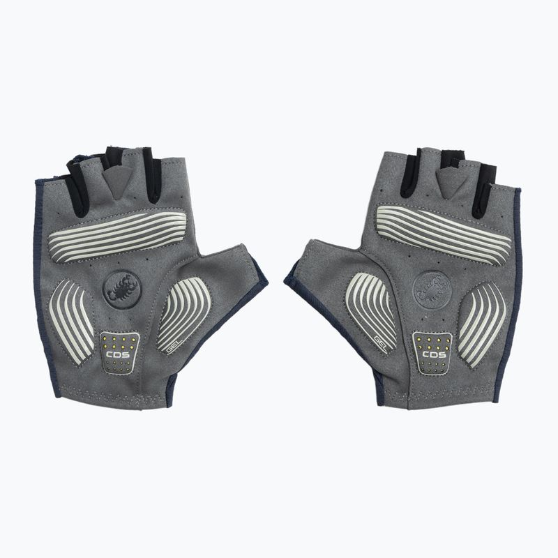 Men's Castelli Espresso belgian blue cycling gloves 2