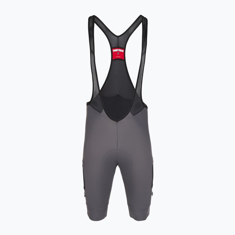 Men's Castelli Unlimited Cargo smoky gray cycling shorts