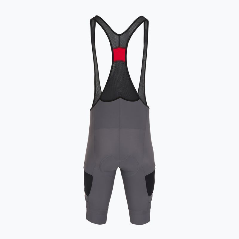 Men's Castelli Unlimited Cargo smoky gray cycling shorts 2