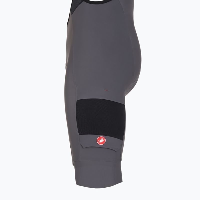 Men's Castelli Unlimited Cargo smoky gray cycling shorts 3