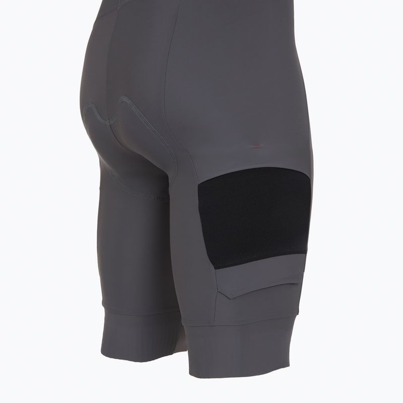 Men's Castelli Unlimited Cargo smoky gray cycling shorts 4