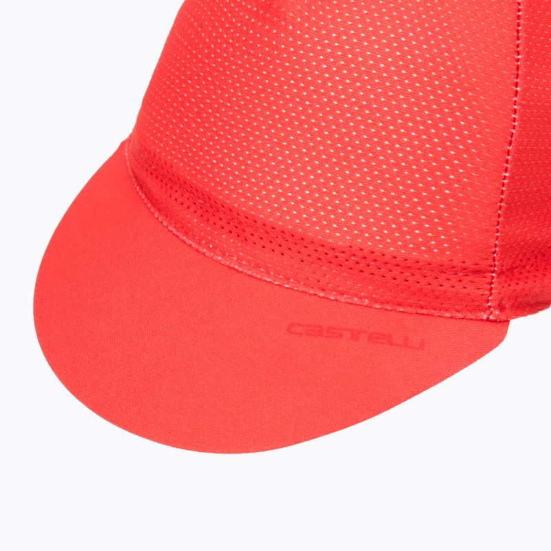 Castelli Espresso 2 Hibiscus cycling cap 5
