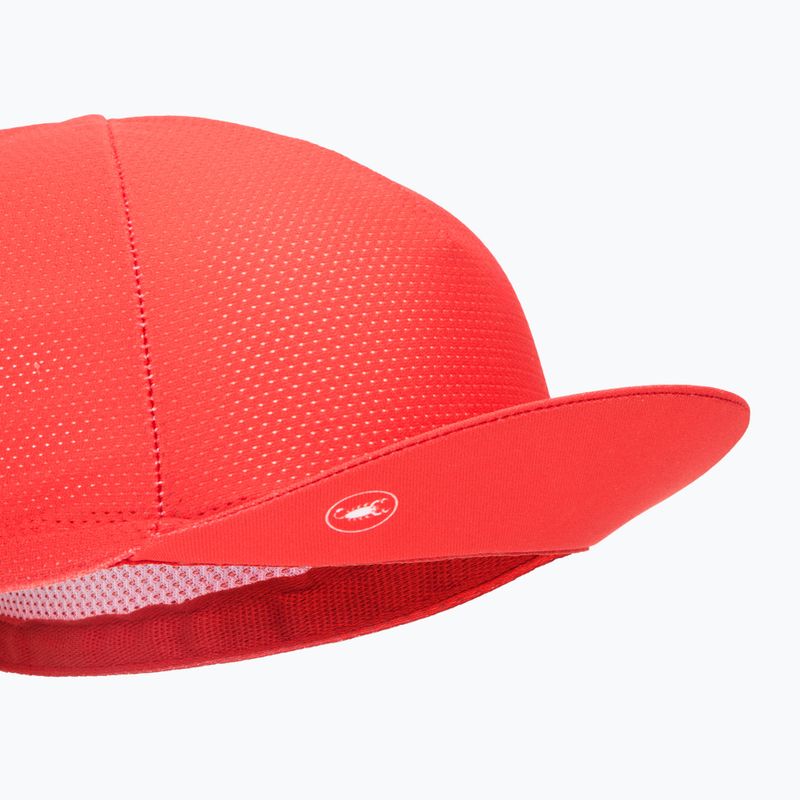 Castelli Espresso 2 Hibiscus cycling cap 6