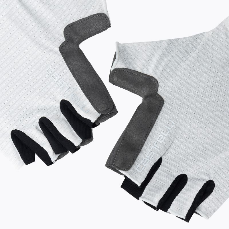 Men's Castelli Espresso ivory cycling gloves 3