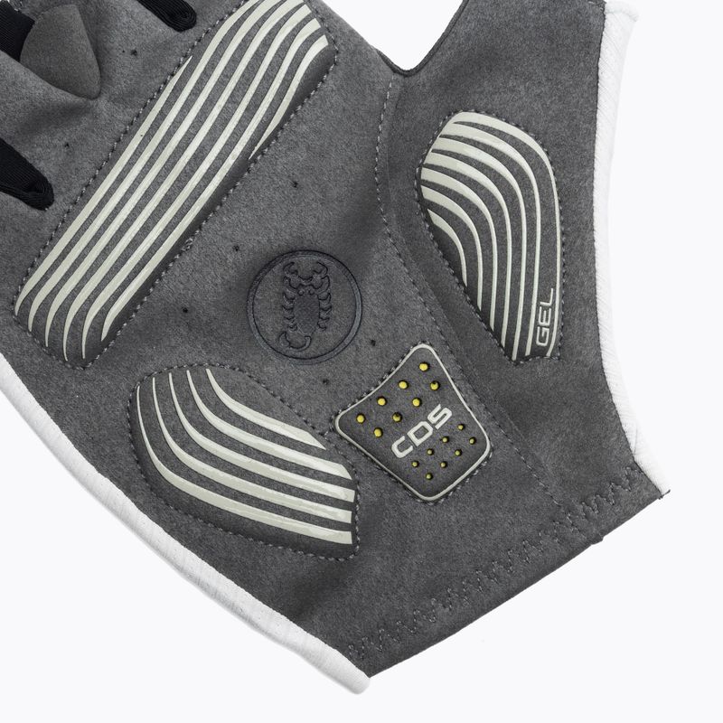 Men's Castelli Espresso ivory cycling gloves 4