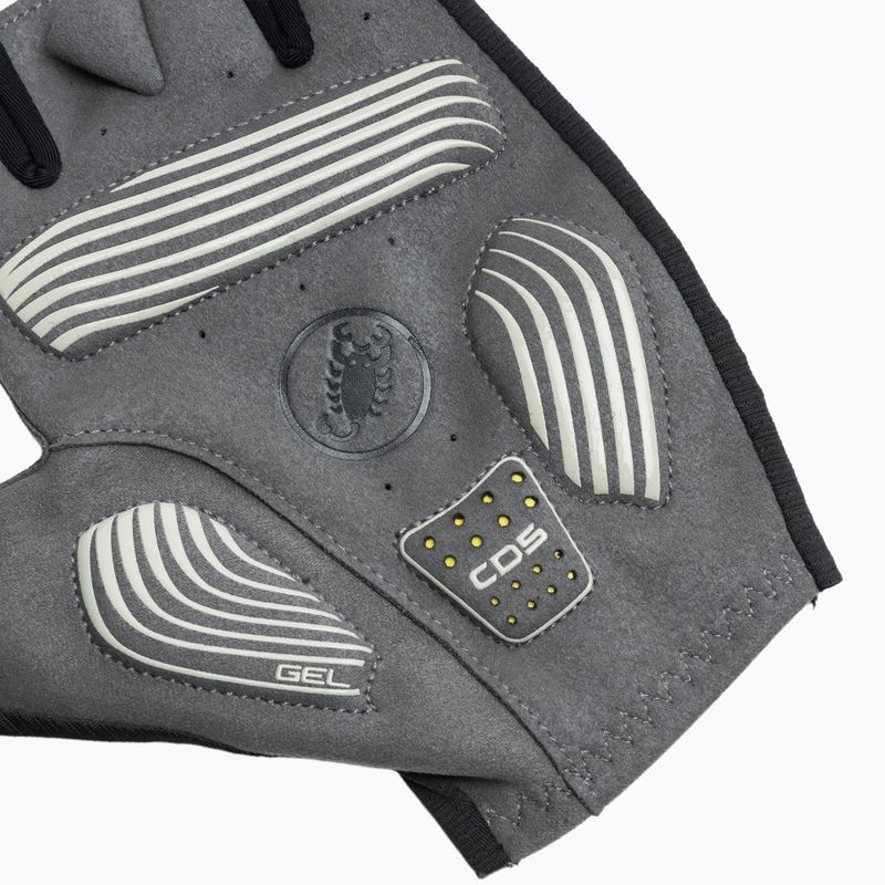Men's Castelli Espresso light black cycling gloves 5