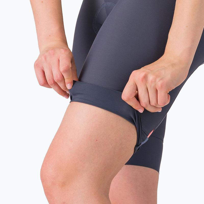 Women's cycling shorts Castelli Prima 2 DT W twillight blue/hibiscus 5