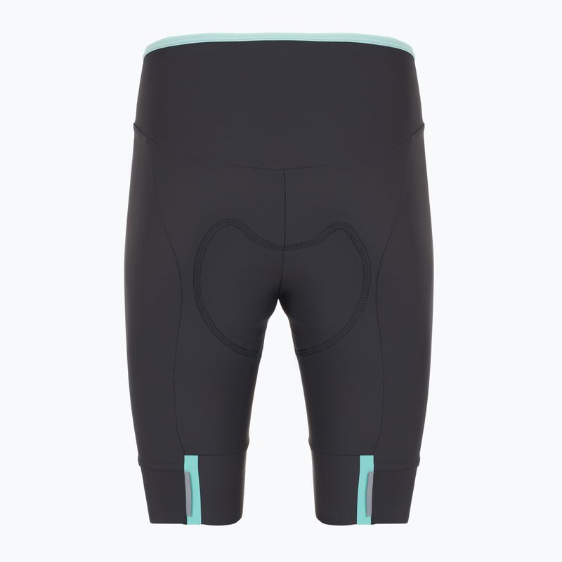 Castelli Prima 2 women's cycling shorts dark grey/pool blue 2