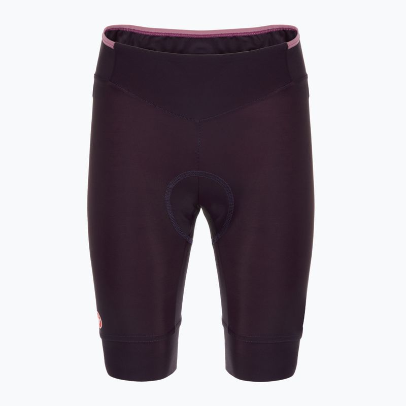 Women's Castelli Prima 2 cycling shorts dark night shade/deep purple