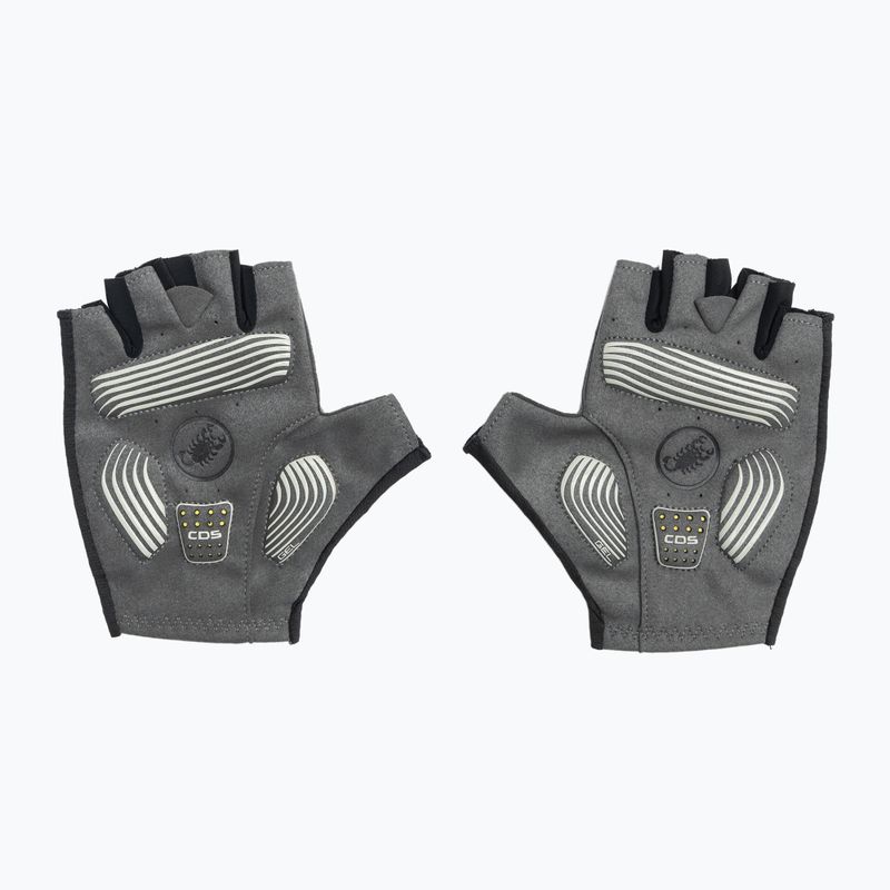 Women's cycling gloves Castelli Espresso light black 3