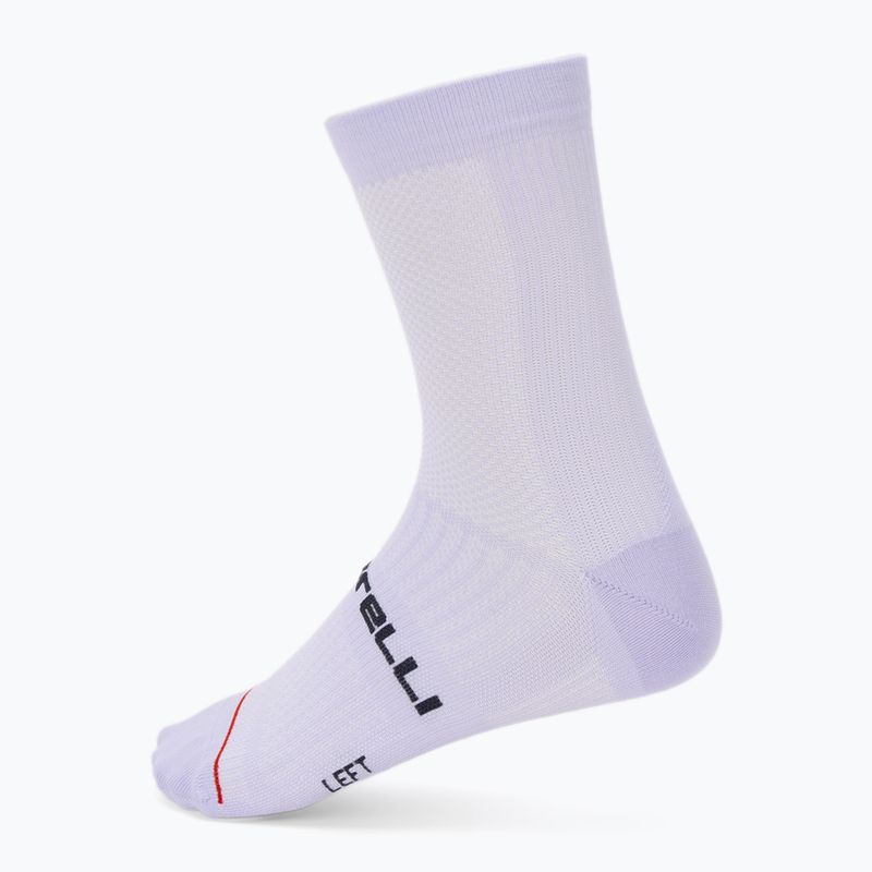 Castelli Espresso 12 W women's socks purple mist 2
