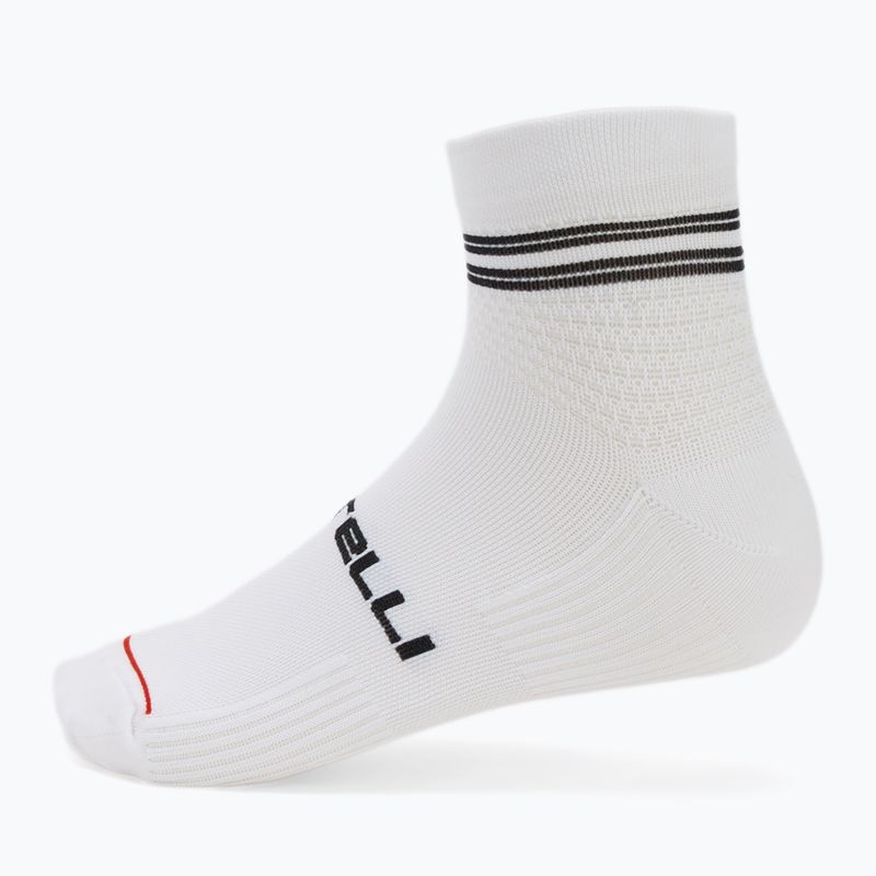 Castelli women's socks Anima 7 white 2
