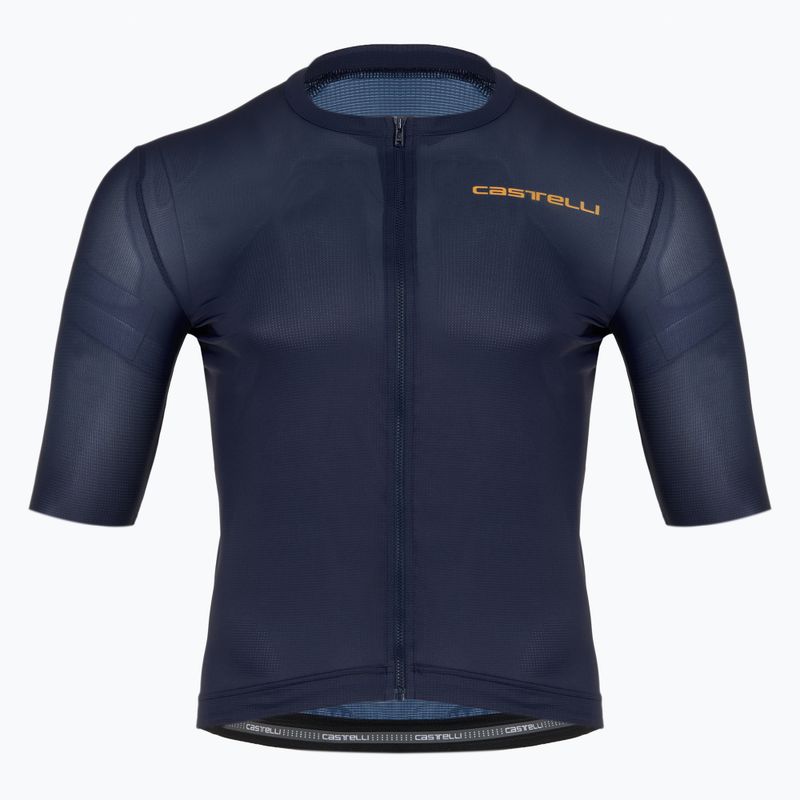Men's Castelli Unlimited Entrata 3 belgian blue cycle jersey