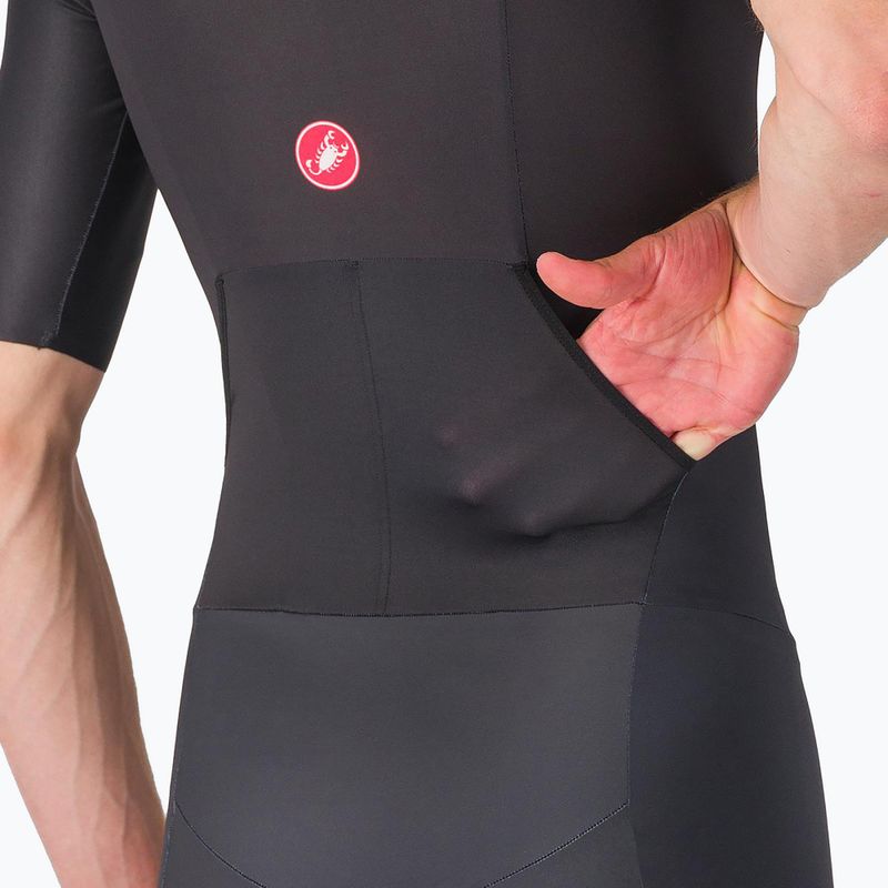 Men's cycling suit Castelli Core Tri black 5