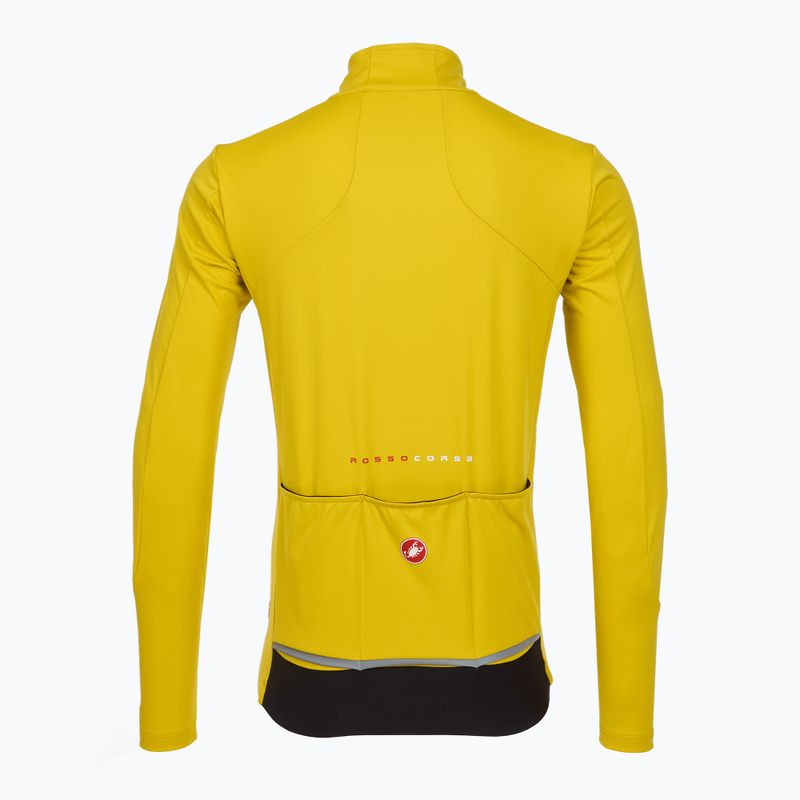 Men's cycling jacket Castelli Perfetto Air mango mojito 2
