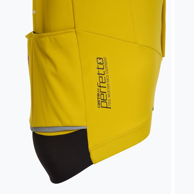 Men's cycling jacket Castelli Perfetto Air mango mojito 5