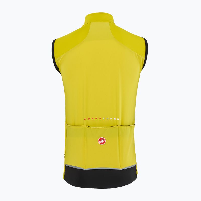 Men's cycling vest Castelli Perfetto Air mango mojito 2