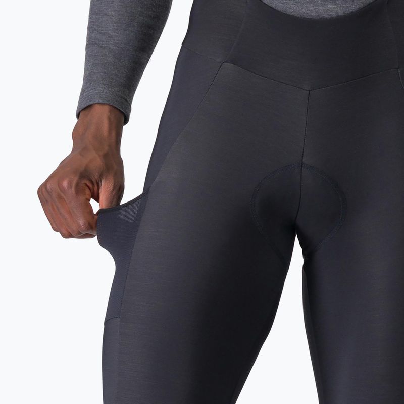 Men's cycling shorts Castelli Unlimited Bibtight black 5