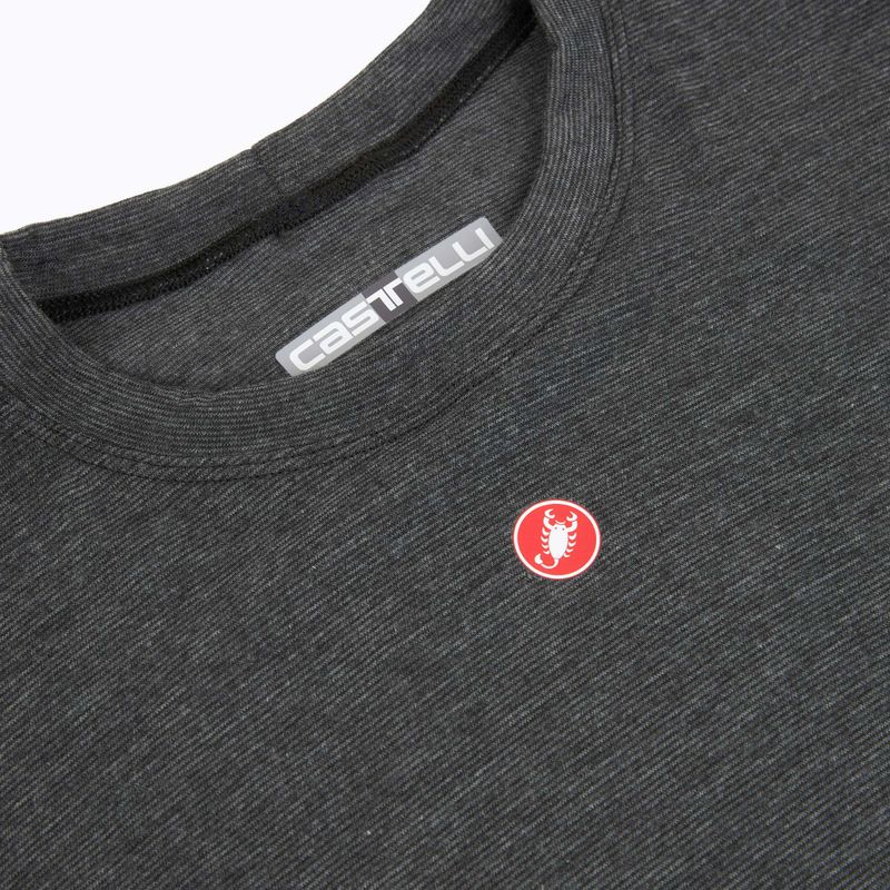 Women's cycling longsleeve Castelli Medio Base Layer W melange gray 3