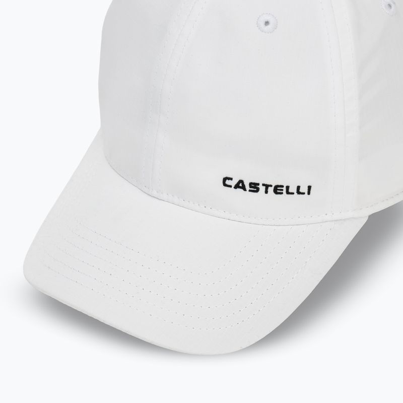 Cycling cap Castelli Travel white 3