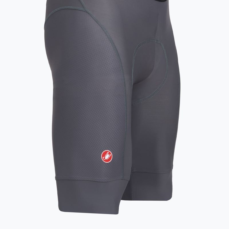 Men's cycling shorts Castelli Competizione 2 smoky grey 3