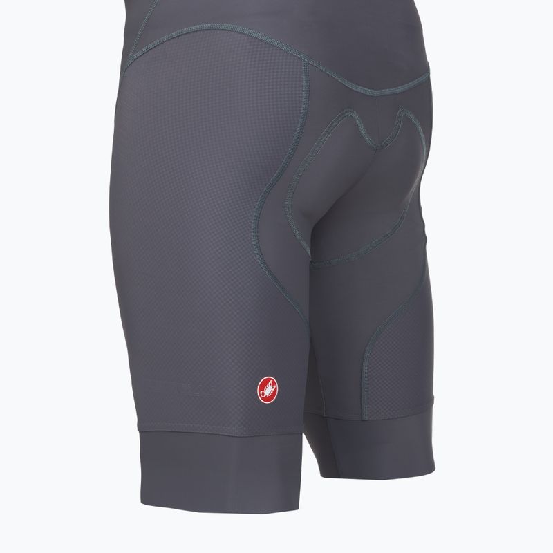 Men's cycling shorts Castelli Competizione 2 smoky grey 4