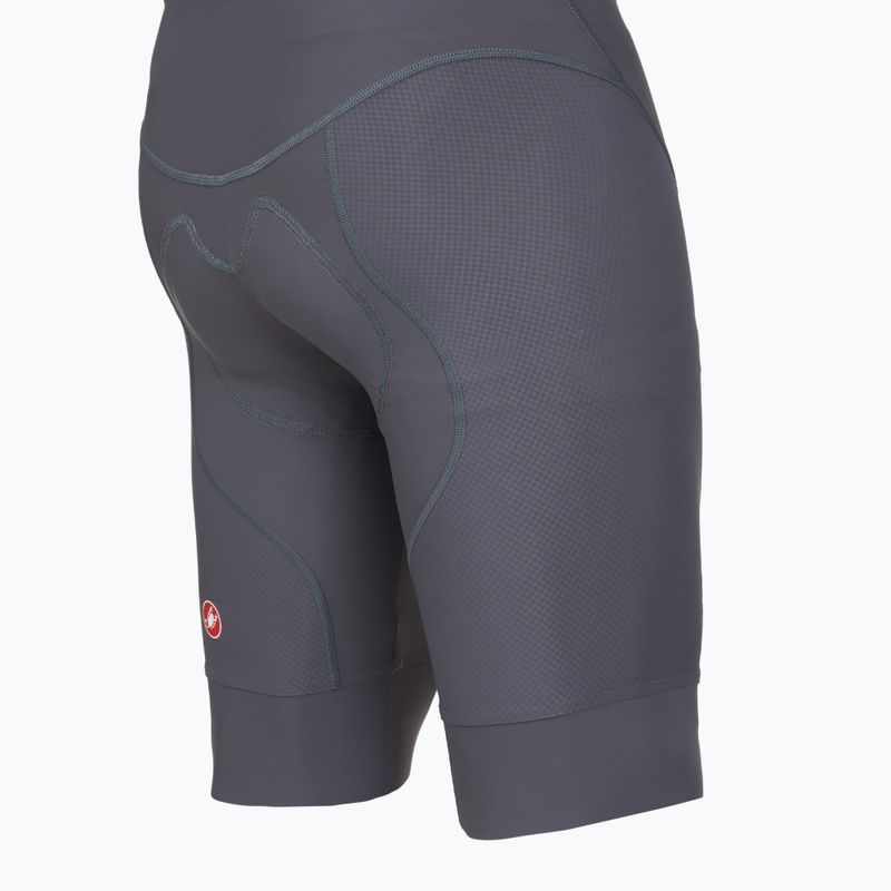 Men's cycling shorts Castelli Competizione 2 smoky grey 5