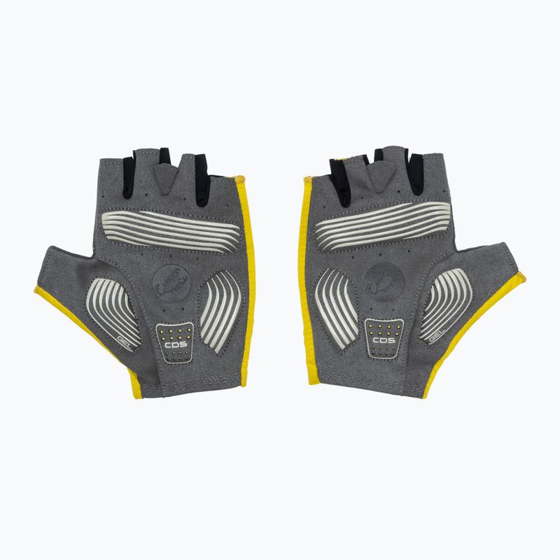 Men's cycling gloves Castelli Espresso mango mojito 2