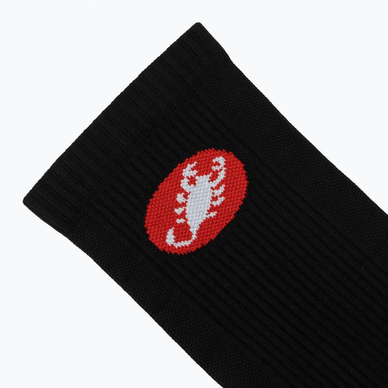 Men's socks Castelli Entrata 18 black 3