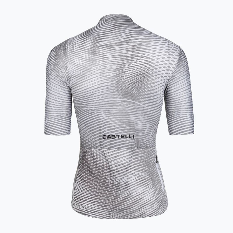 Women's cycling jersey Castelli Cosmic Vortex gray 2