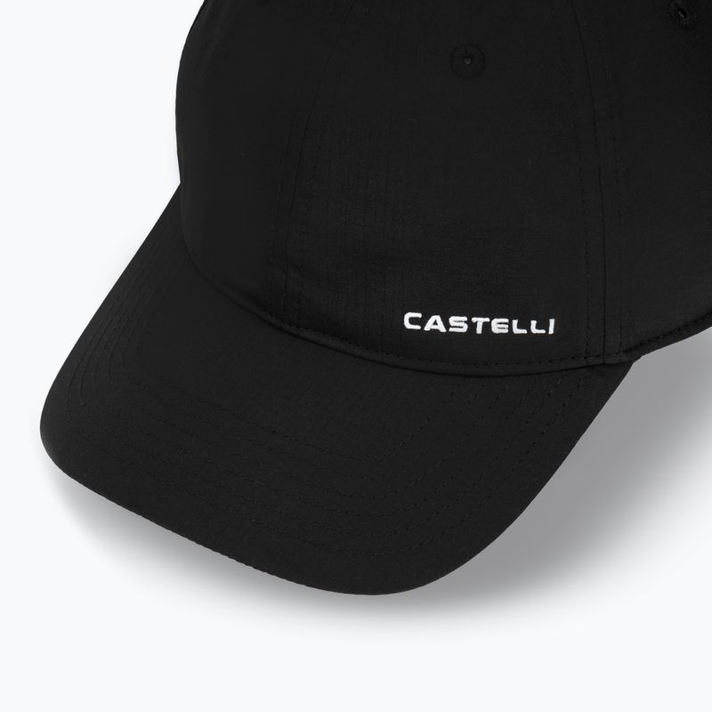 Cycling cap Castelli Travel black 3