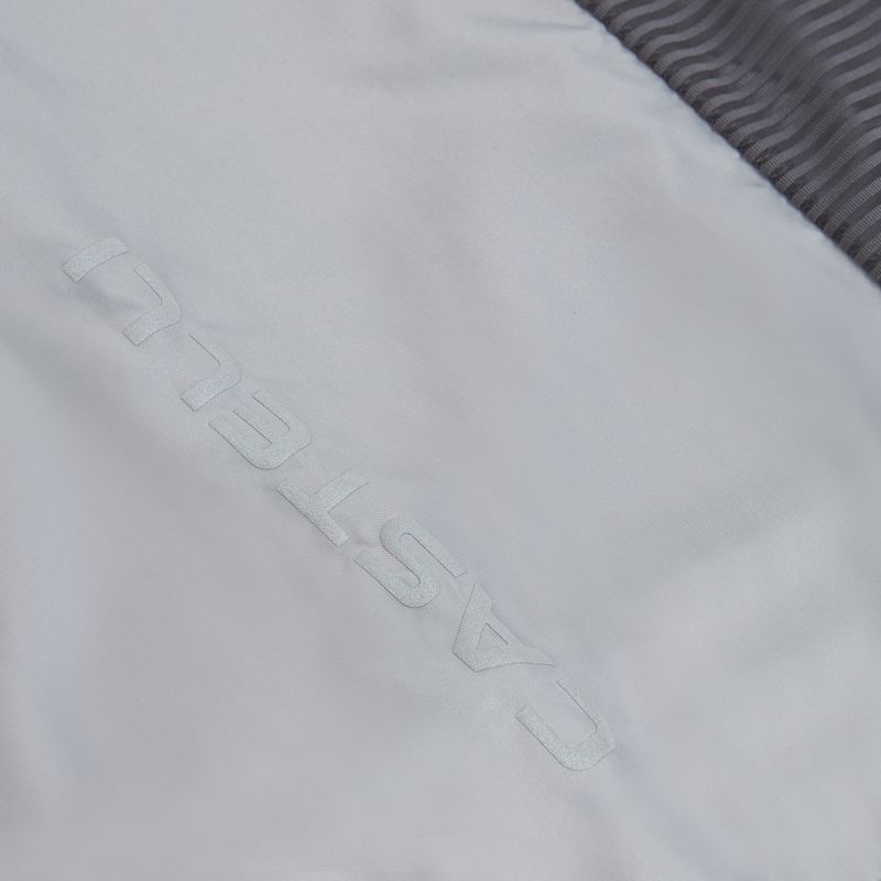 Women's cycling jacket Castelli Aria Shell 2 W silver gray 3