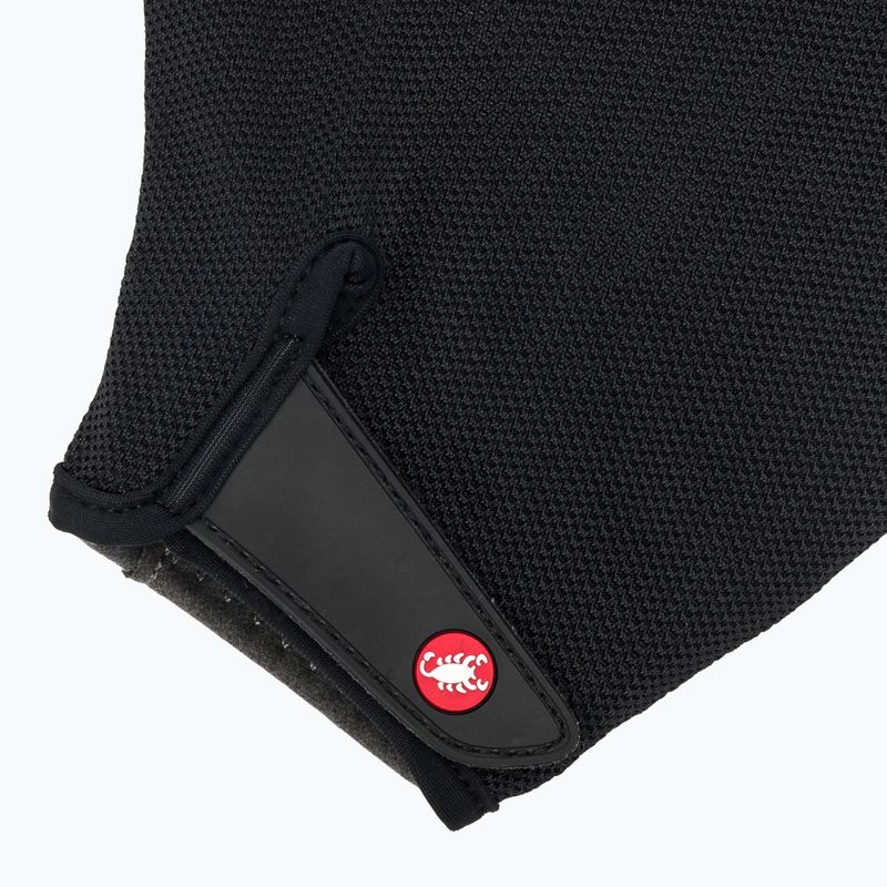 Women's cycling gloves Castelli Competizione W black 4