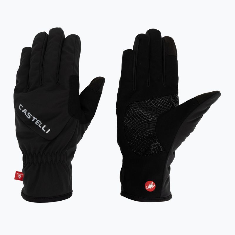 Men's cycling gloves Castelli Entrata Thermal 3 Glove black