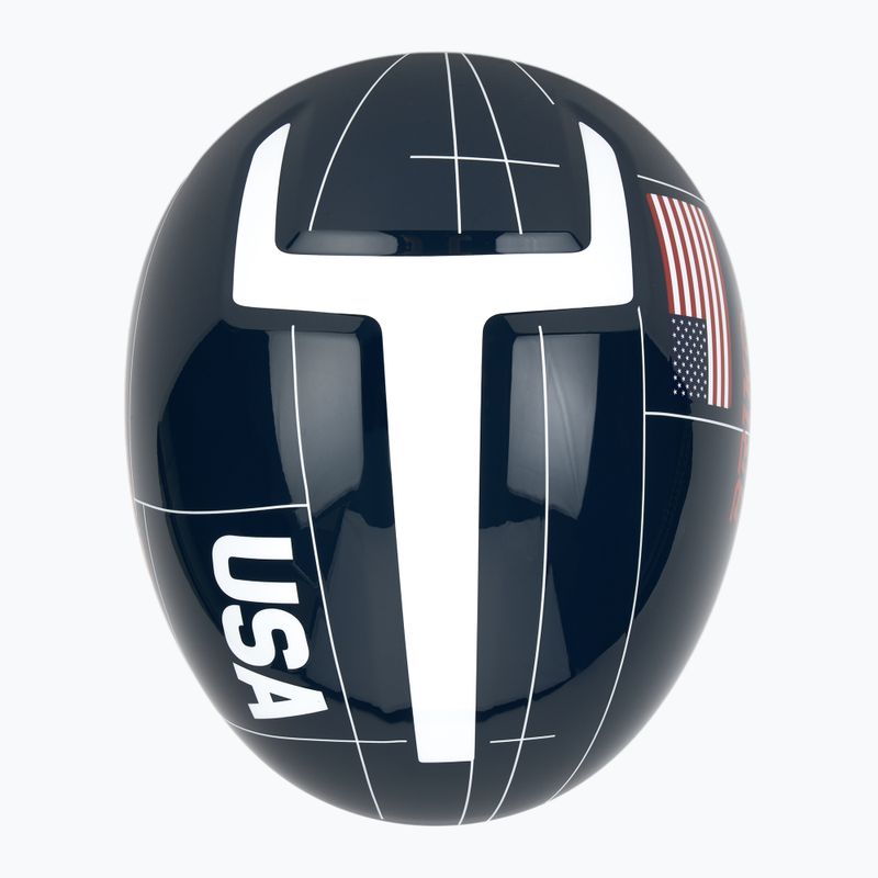 Ski helmet Briko Vulcano 2.0 USA Mips shiny blue/white/cardinal red 6