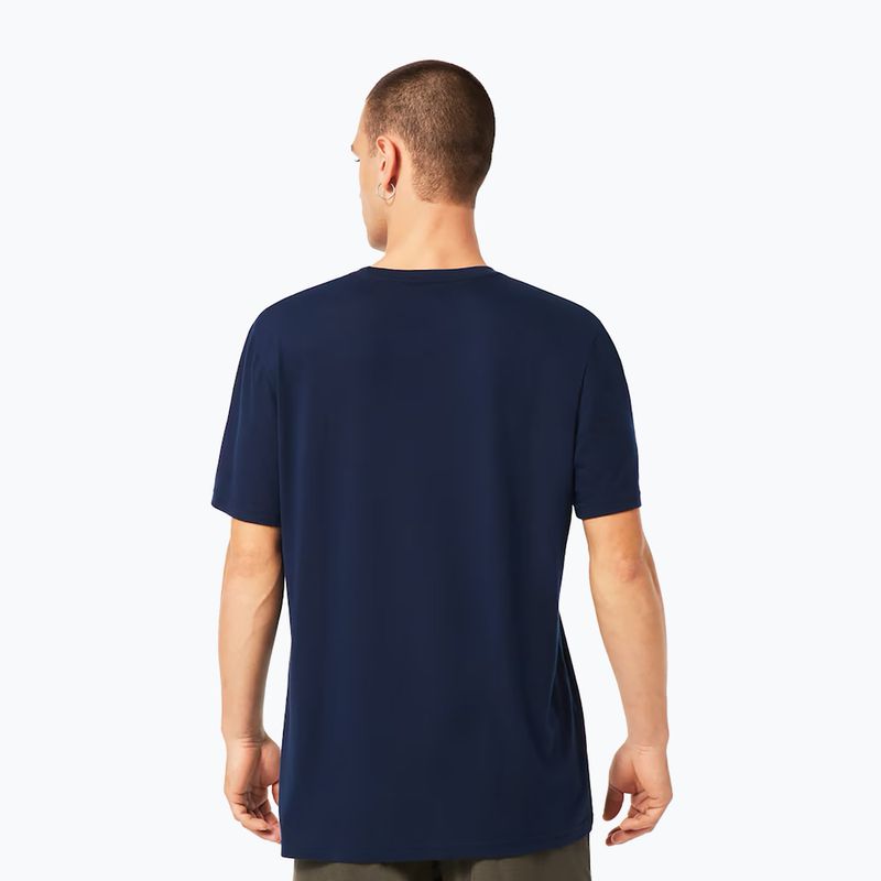 Men's Oakley O-Bold Ellipse team navy T-shirt 3