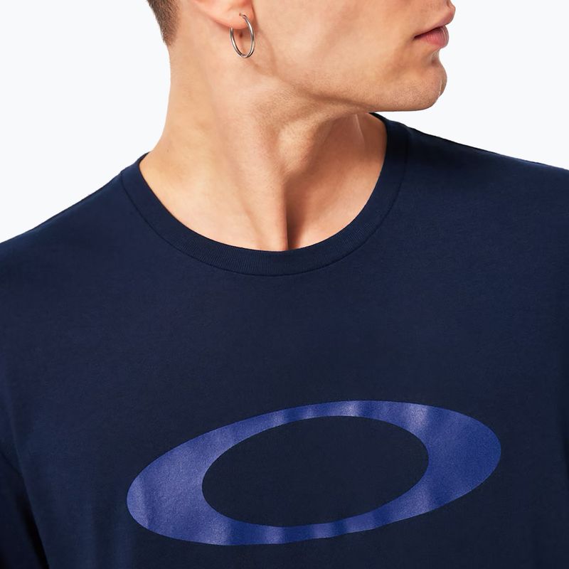 Men's Oakley O-Bold Ellipse team navy T-shirt 6