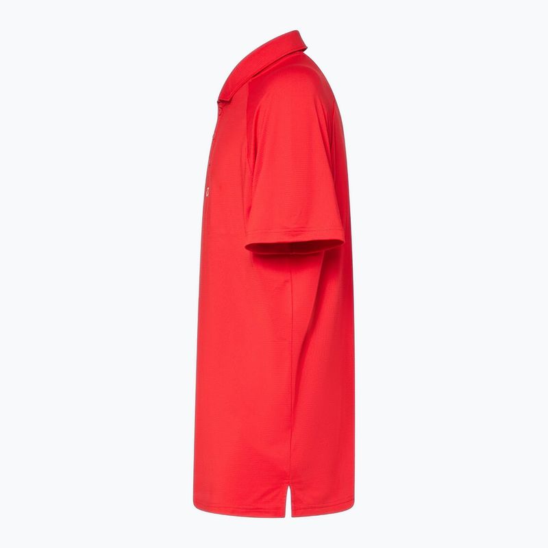 Men's Oakley Iconic Oakley Ss Polo Shirt red line 3